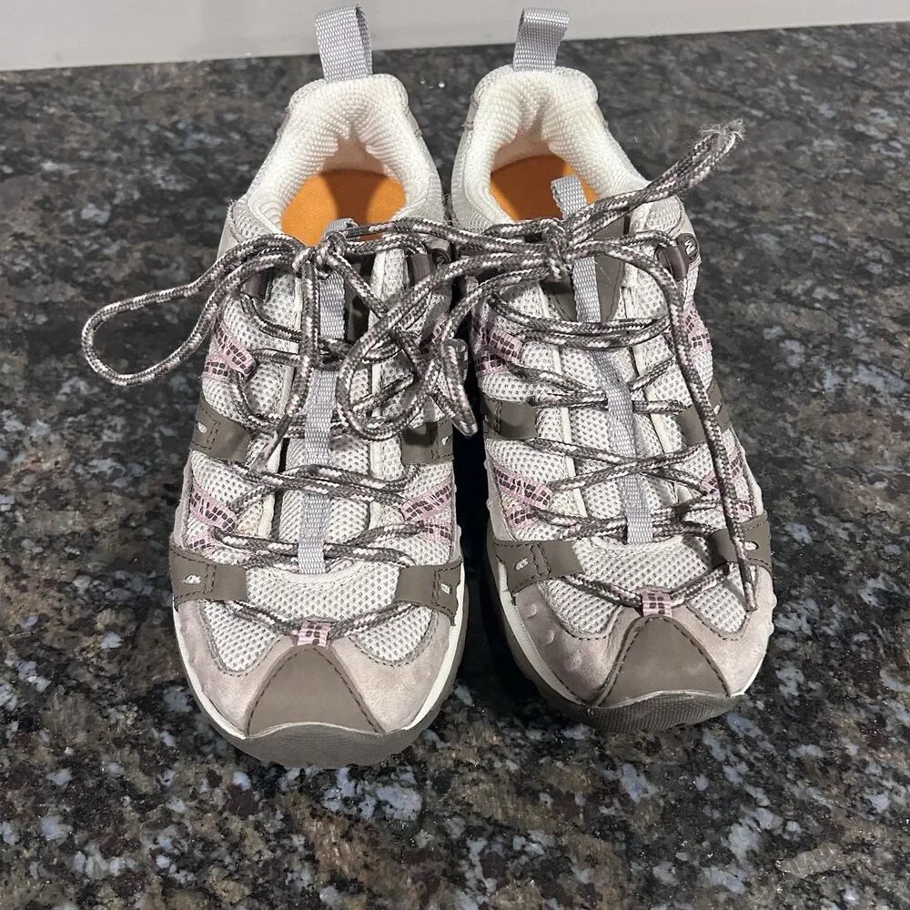 Merrell Womens Siren Sport Elephant Pink Hiking Shoes J13888 Low Top Size 5.5